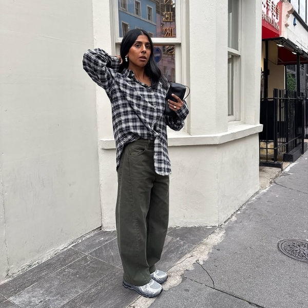 M&S horseshoe fit trousers