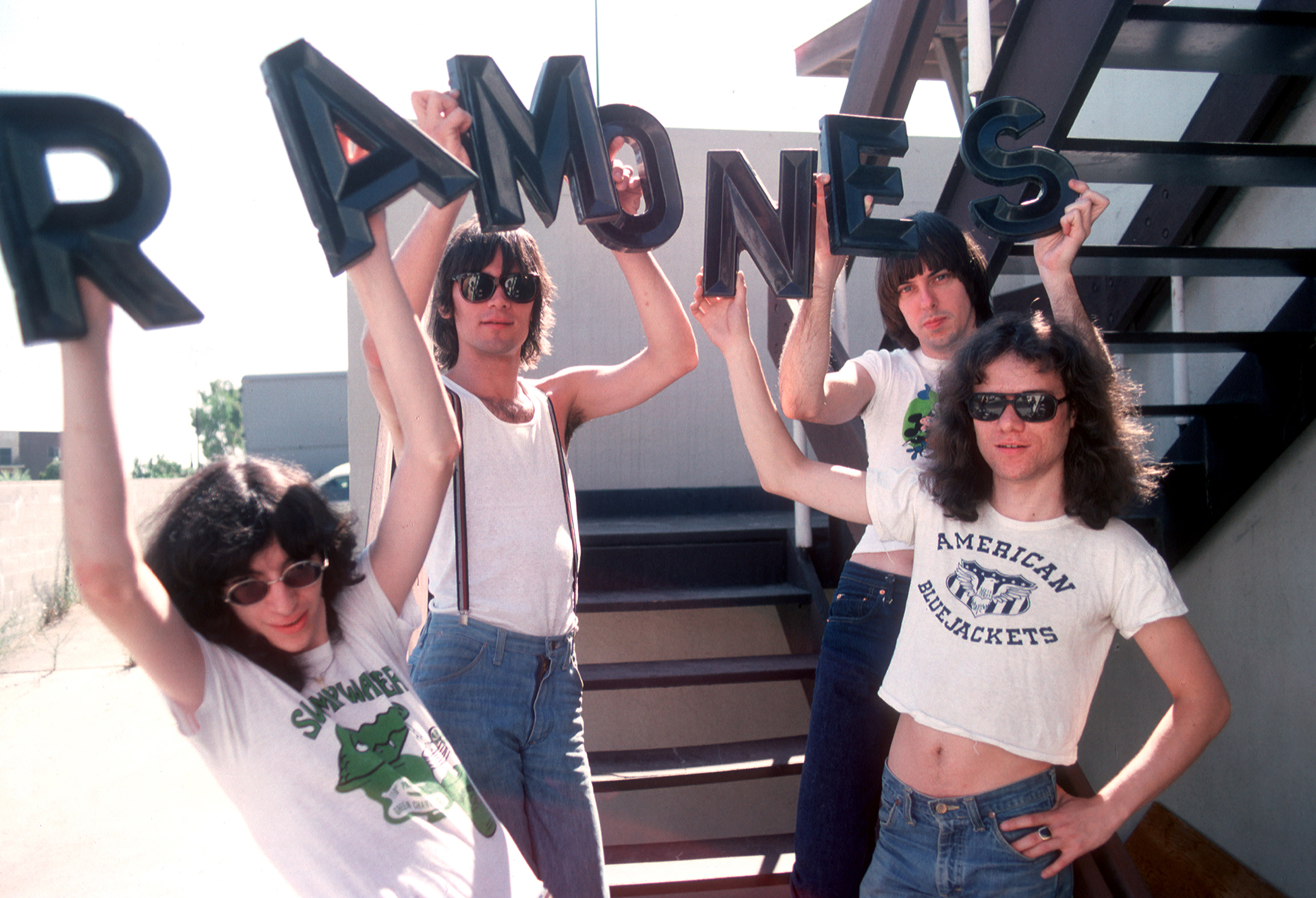 Ramones Portrait Session In LA
