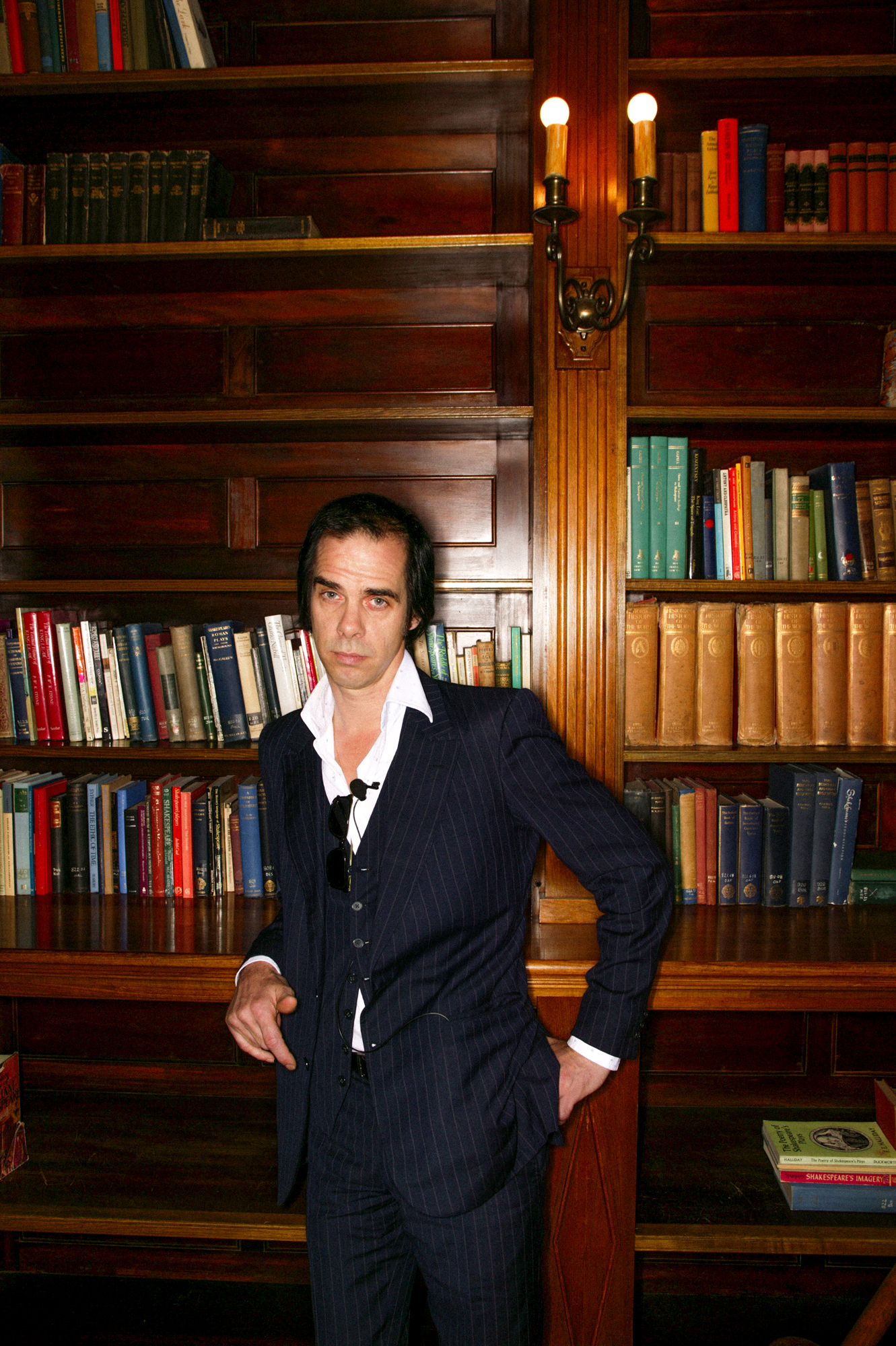 Australian singer Nick Cave at the 'Final Last Words' interview at the State Lib
