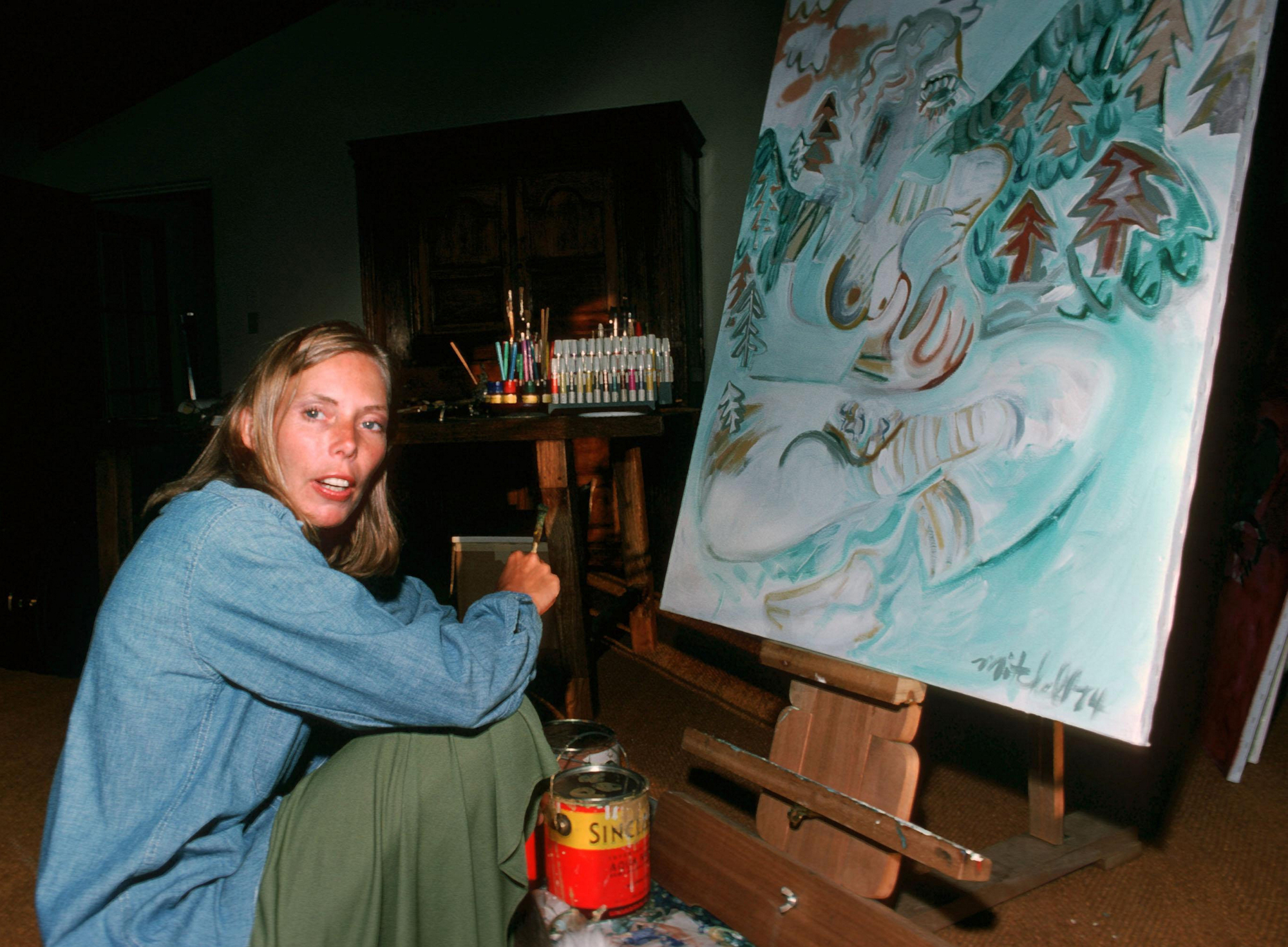Joni Mitchell 1975
