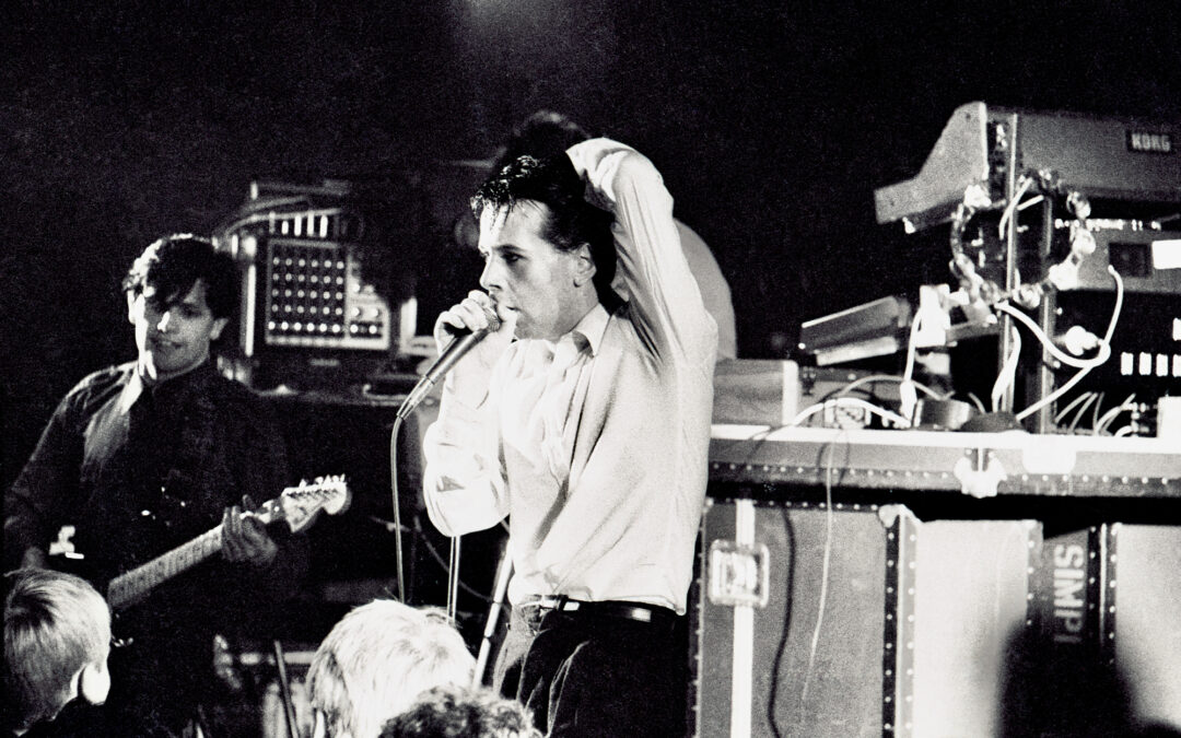 Jim Kerr of Simple Minds, The Marquee 12/1/80 (Photo by Steve Rapport/Getty Images)