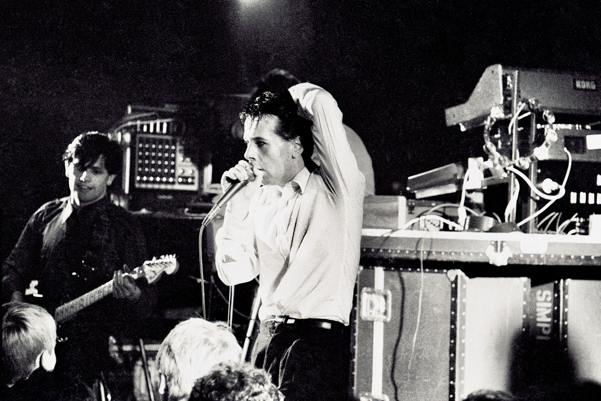 Jim Kerr of Simple Minds, The Marquee 12/1/80 (Photo by Steve Rapport/Getty Images)