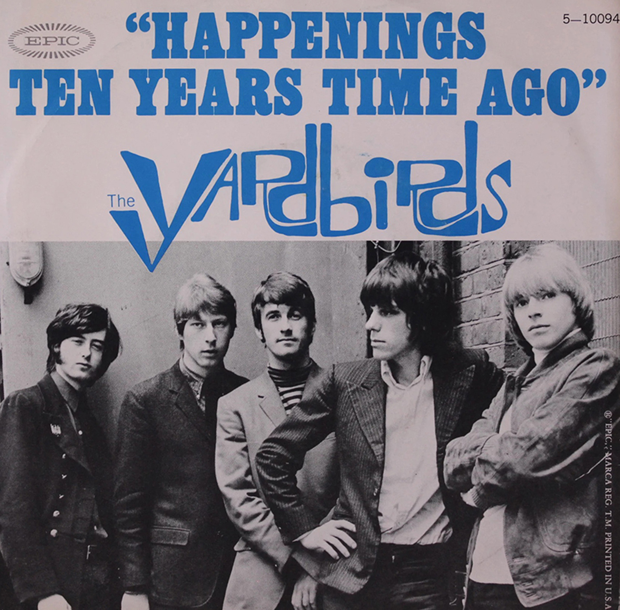 The Yardbirds album 'Happenings Ten Years Time Ago'