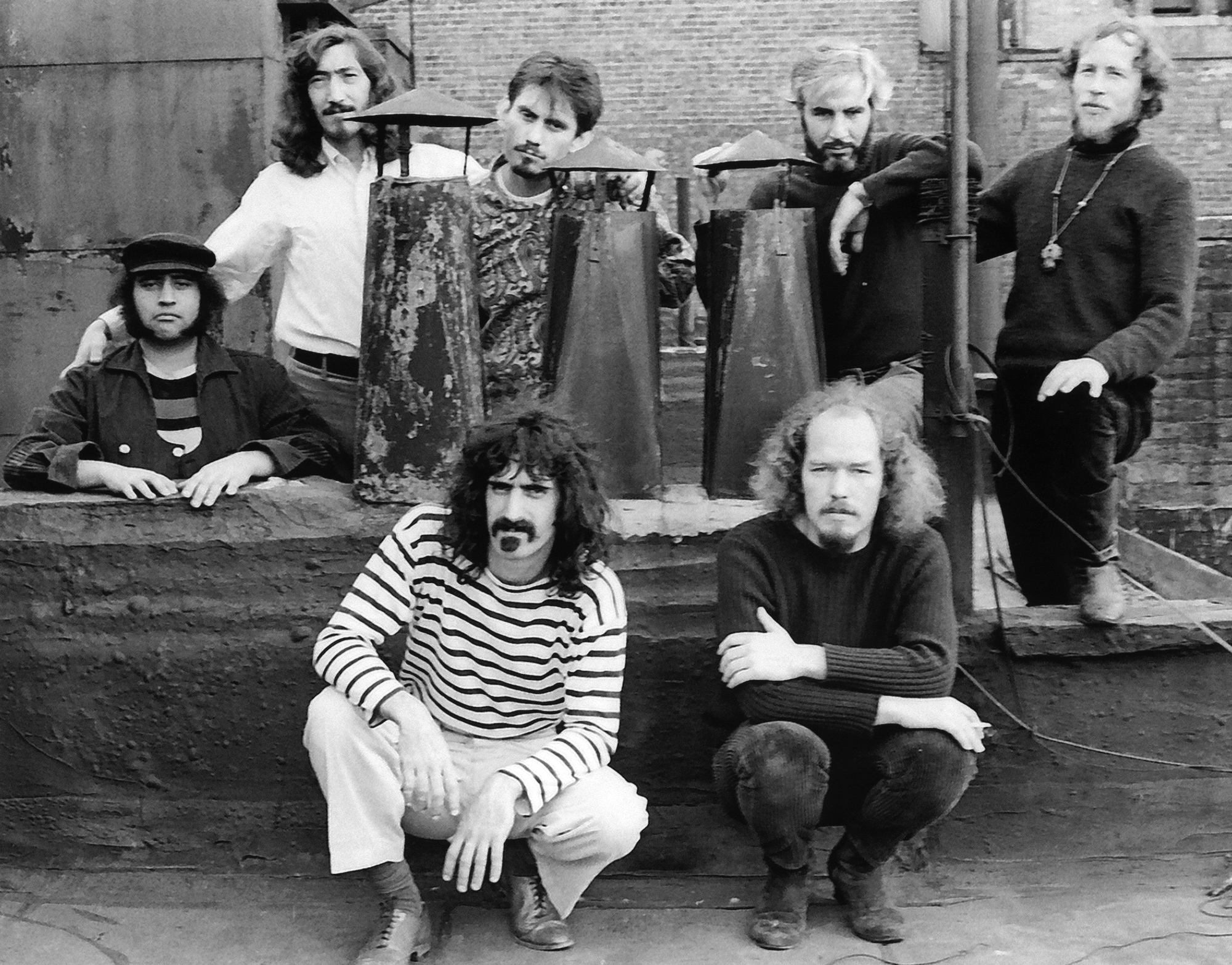 Frank Zappa and the Mothers of Invention Portrait Frank Zappa and The Mothers of Invention pose for a portrait in circa 1966