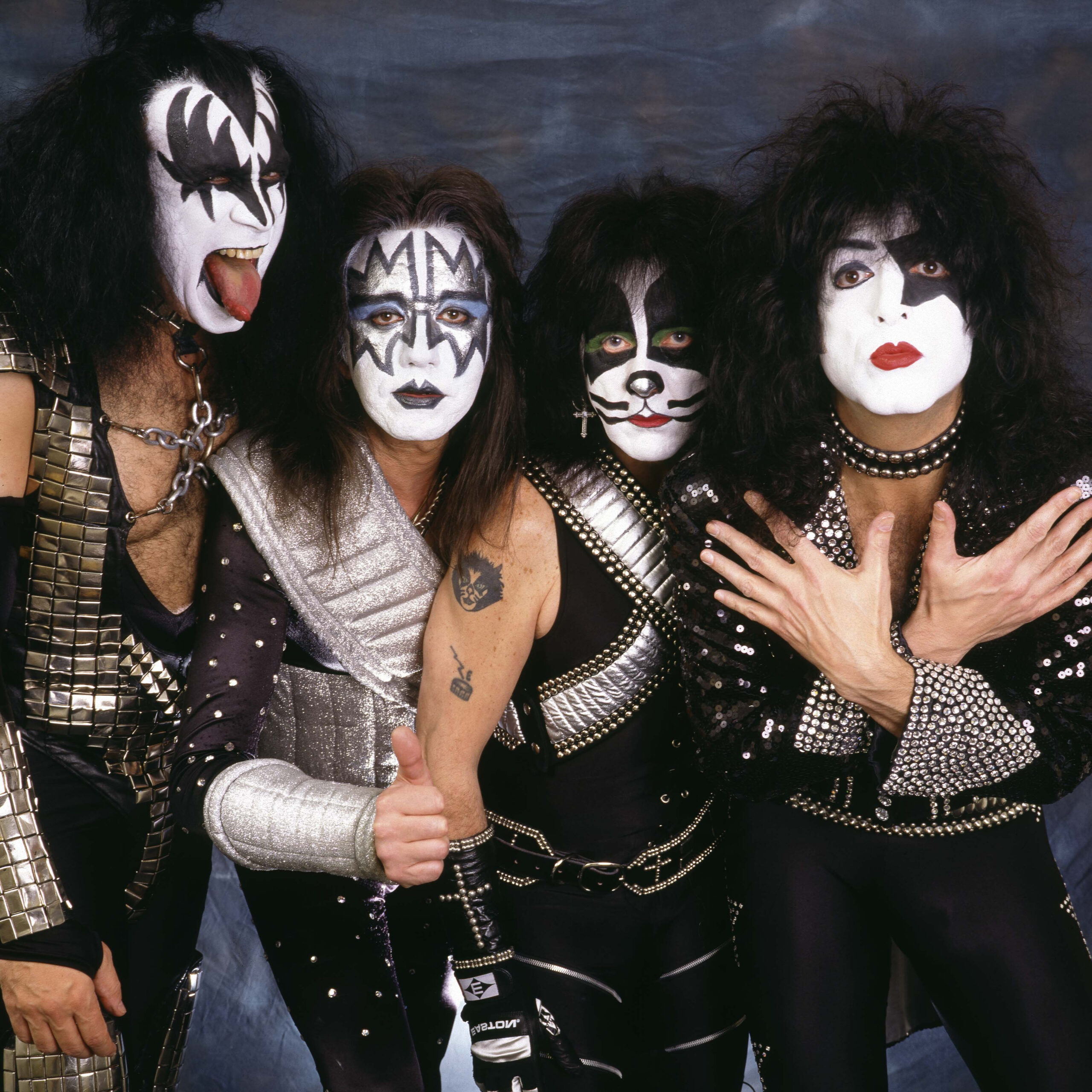 Photo of Gene SIMMONS and Paul STANLEY and Peter CRISS and KISS and Ace FREHLEY