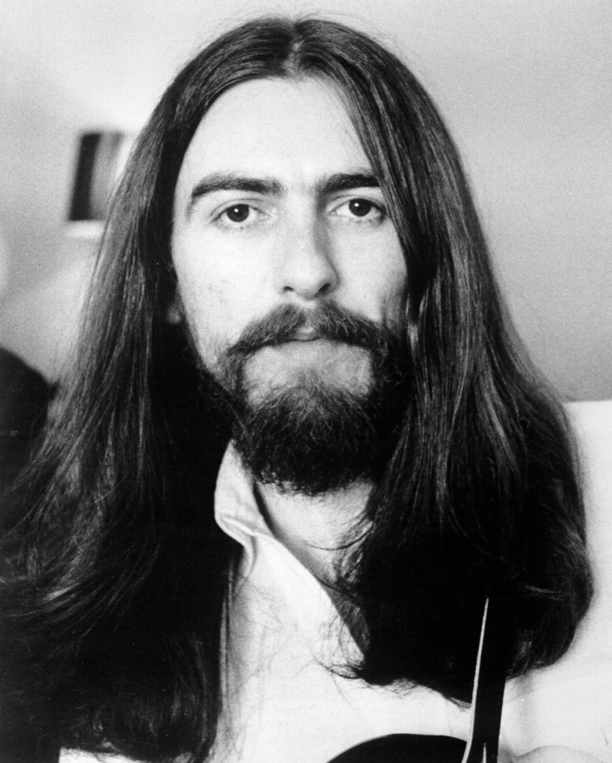 George Harrison of The Beatles poses for a portrait in 1970 in London, England.
