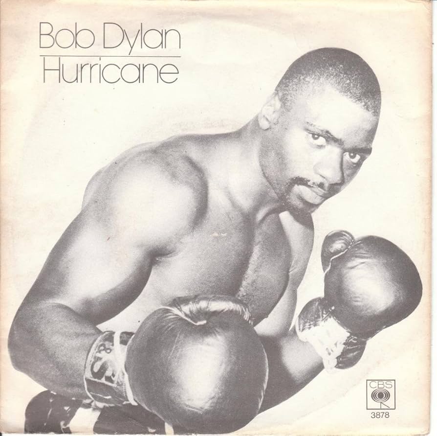Bob Dylan's Hurricane album artwork