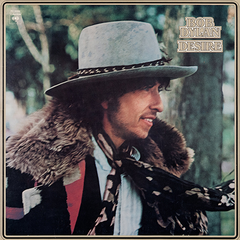 Bob Dylan's Desire album artwork