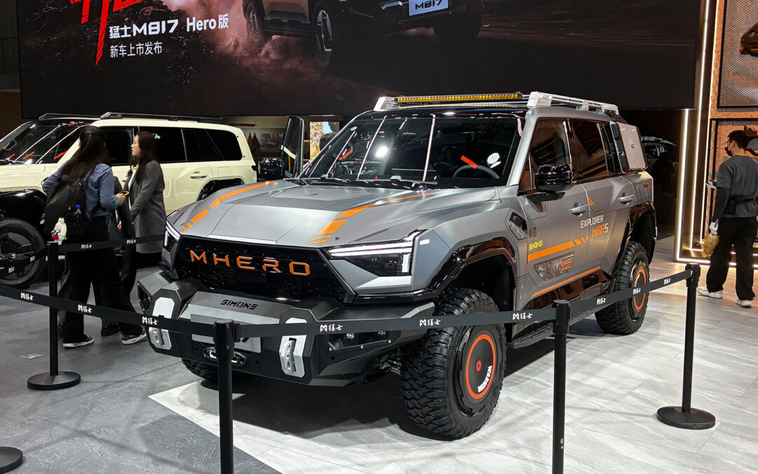 We went to China’s Guangzhou auto show — these are wildest, weirdest cars we saw